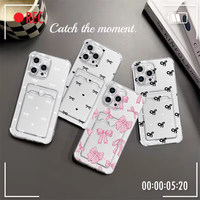 Bowknot Casing For OPPO Realme C55 C53 C11 2021 2020 9 Pro 9i 5 5I 6I C35 C15 C31 C30 C33 C20 C20A Case Cover  Soft Clear