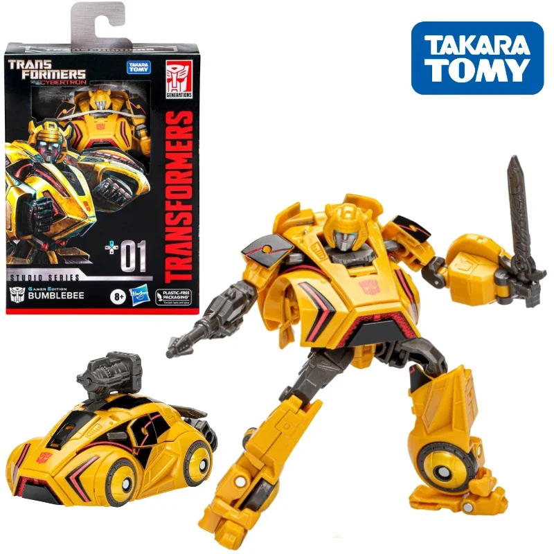 In Stock Takara Tomy Transformers SS Series SS-GE 01 D Class Bumblebee Movable Figure Robot Model Gift