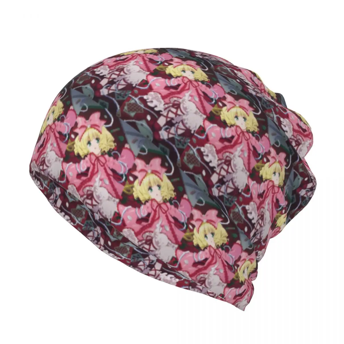 Romantic Anime Rozen Maiden Wantage Bandana Neck Cover Magic Scarf Warm Face Mask Beanies Hat Unisex Adult Winter
