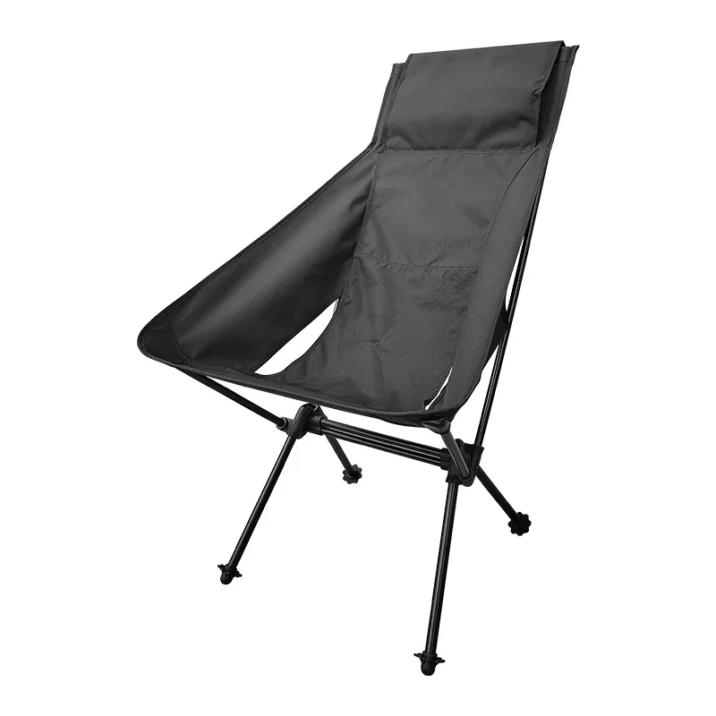 

Outdoor folding Convenient camping chair Camping chair Fishing moon Leisure beach aluminum alloy double horizontal