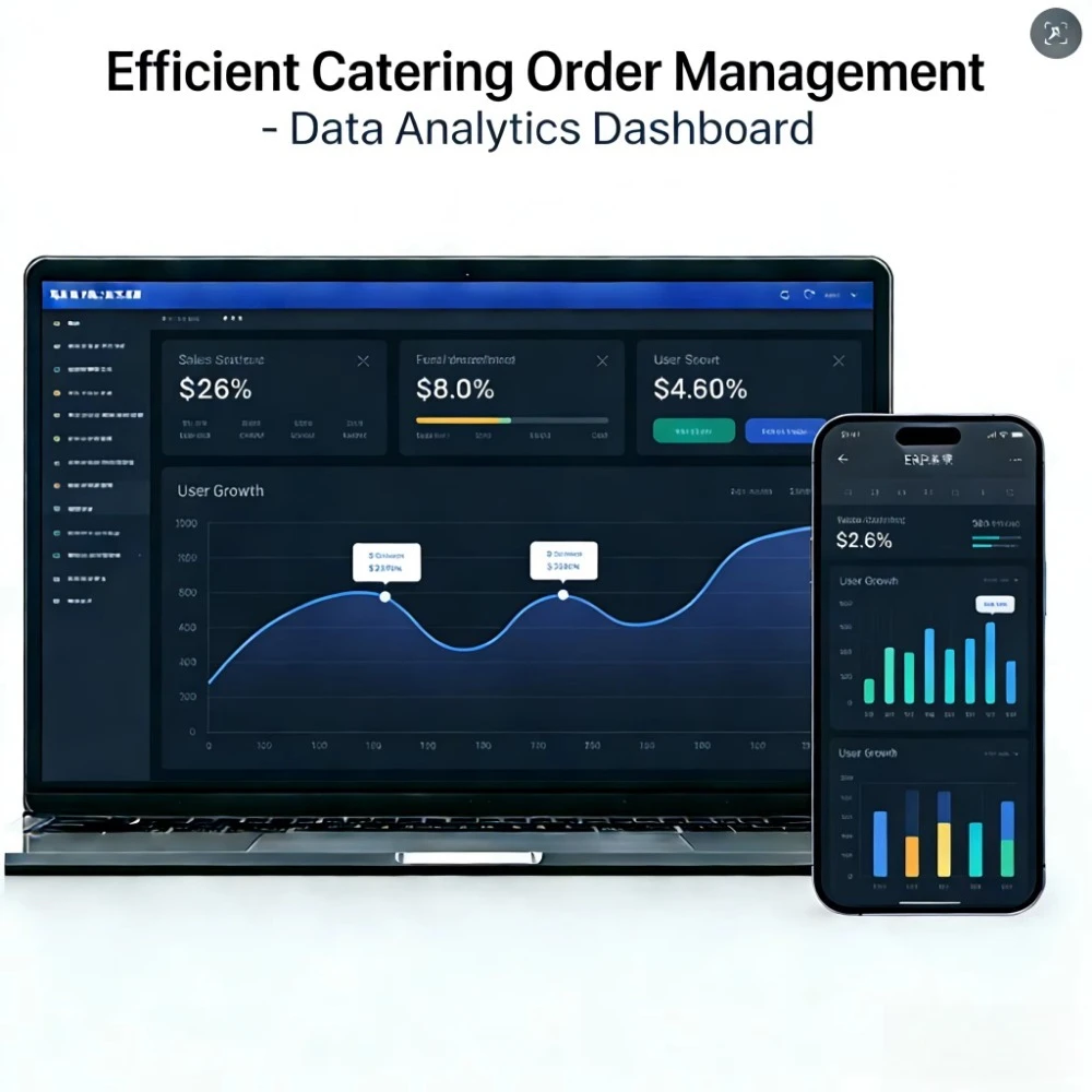 Ruiyan Cloud-Based Catering Order System for Restaurants ISO9001 Certified Online Menu Booking & Real-Time Stock Sync