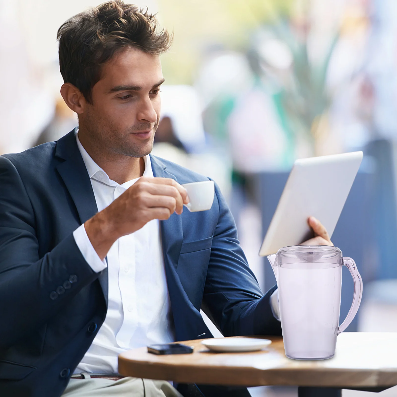 

1Pcs Cold Water Kettle Large Capacity Heat-Resistant Plastic Beverage Jug Multipurpose Household Water Storage Juice Pot