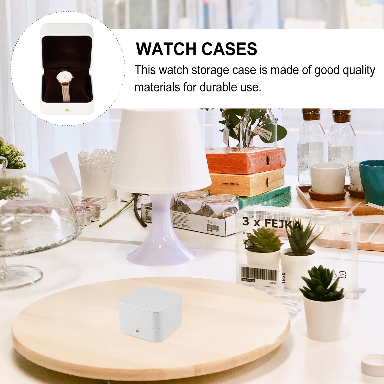 

1 шт., коробка для хранения браслетов, упаковочная коробка для цепочки для часов, чудесное качество изготовления, обеспечивает длительный срок службы и эффект хранения