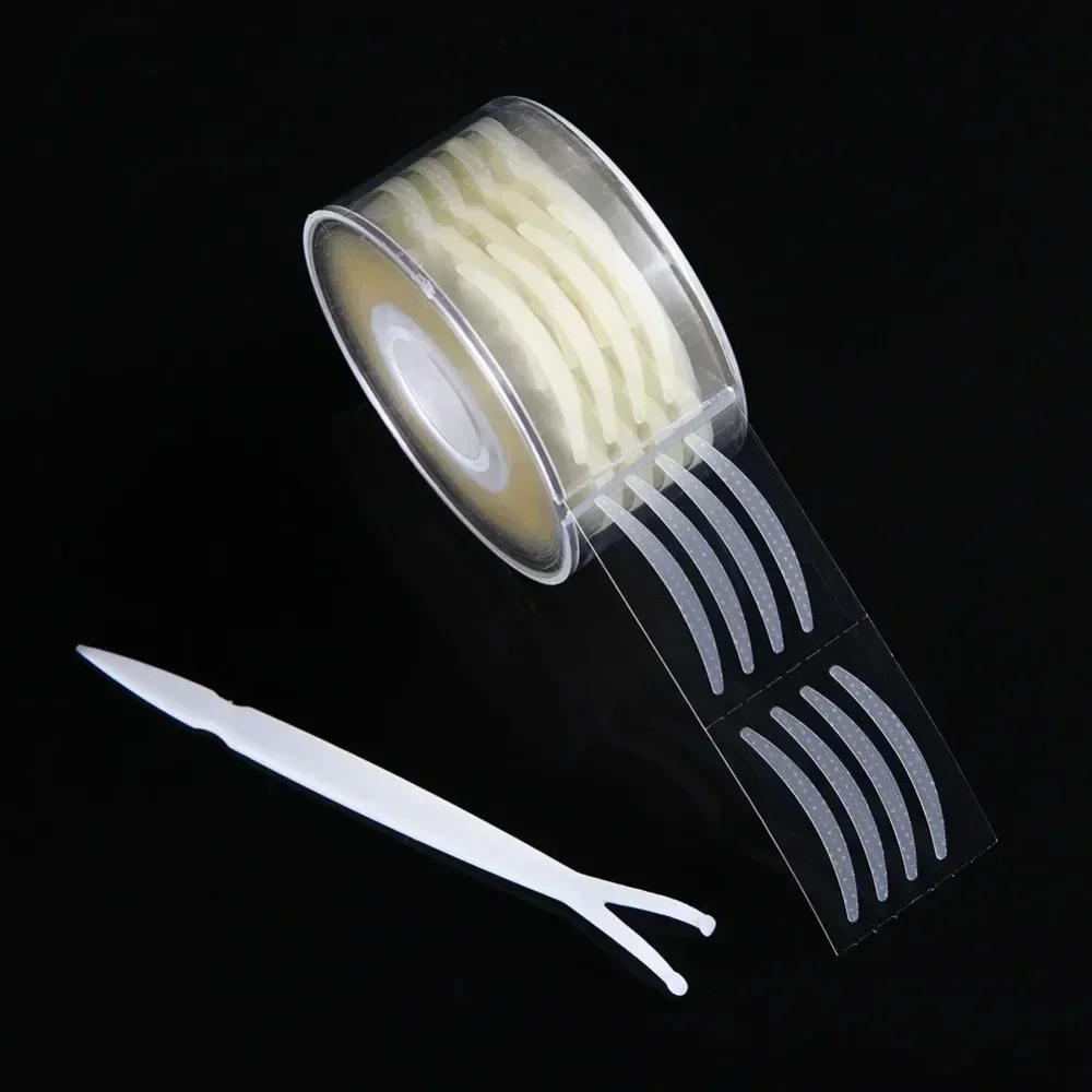 

Women Natural Invisible Double Eyelid Stickers Fold Eyelid Stripes Eyelid Tapes Eye Lift Clear Beige Color Big Eyes Beauty Tools