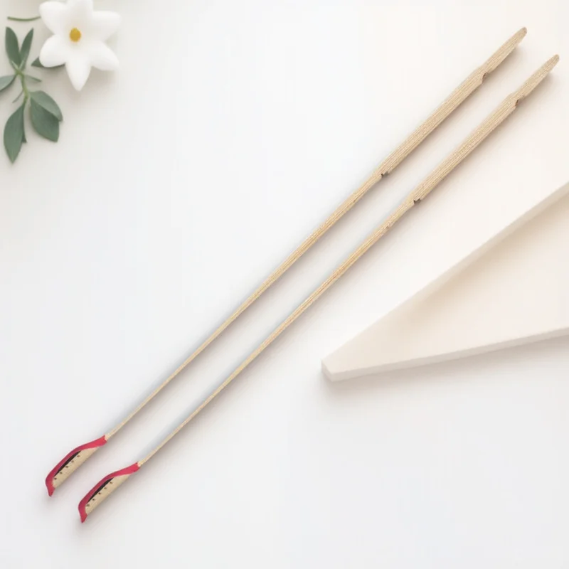 

2pcs Premium Yangqin Bamboo Sticks Ebony Strip For Dulcimer Musical Instrument Accessories Elastic Hard Smooth Performance