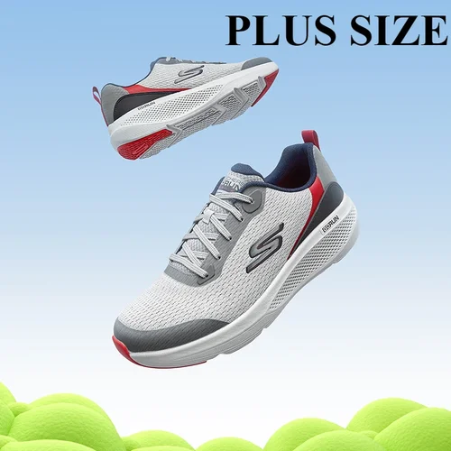 Skechers 남성 퍼포먼스 러닝화, 야외 스포츠 남성 레이스업 조거, 경량 통기성 스니커즈 