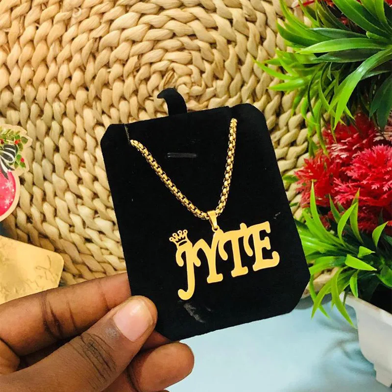 Maßgeschneiderte große Anhänger-Halskette, überhebliche dicke kubanische Kette, Hip-Hop-Personalisierung, Namenskette, Modeschmuck