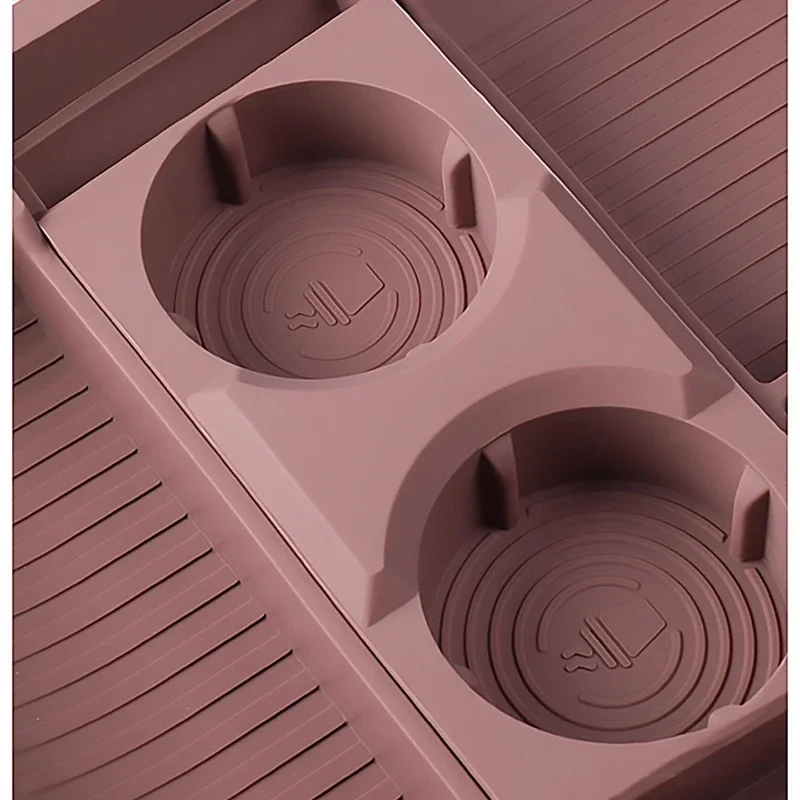 

For 2025 NIO EL6 EC6 Central Control Storage Box ET5T Double-layer Silicone Storage Box Interior Modification