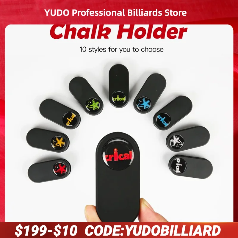 

CRICAL Chalk Holder Magnetic Billiard Billiard Chalk Case Belt Clip Support For Billiard Chalk Pool Snooker Billiard Accessories
