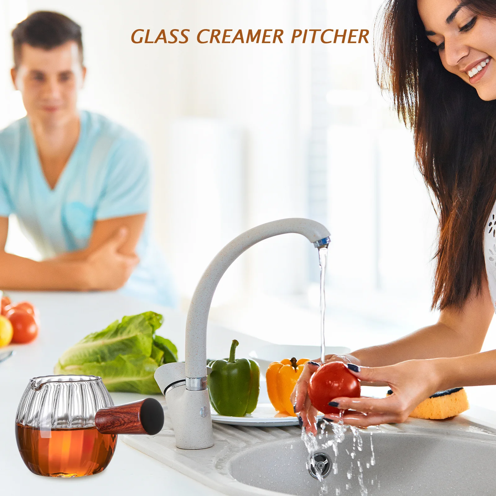 

Стеклянный сливочник, мини-кувшин для кофе, небольшой прозрачный кувшин для молока для кофейного сиропа, наливной соуса, прозрачный стеклянный кувшин