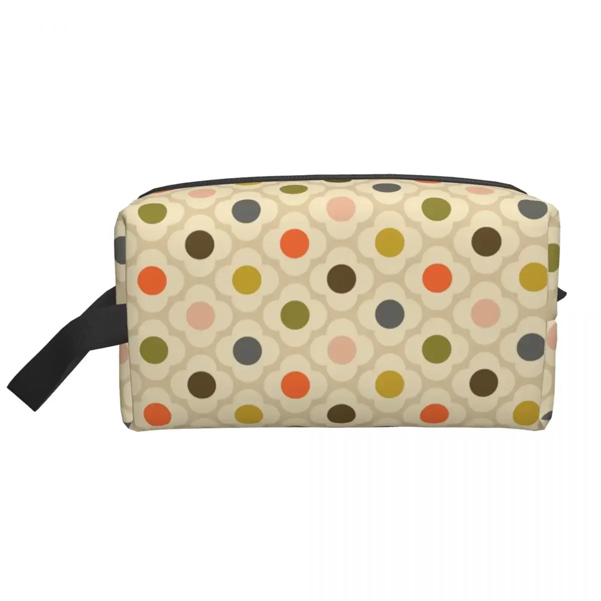 Orla Kiely Flower Spot Summer Travel Toiletry Bag Women Scandinavian Floral Makeup Cosmetic Organizer Beauty Storage Dopp Kit