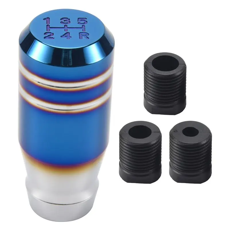 Hot Selling-3 Inch Bride Burnt Blue Universal Car 5 Speed Gear Shift Lever Manual Shifter Knob,3 Inch Bride Burnt Blue Universal