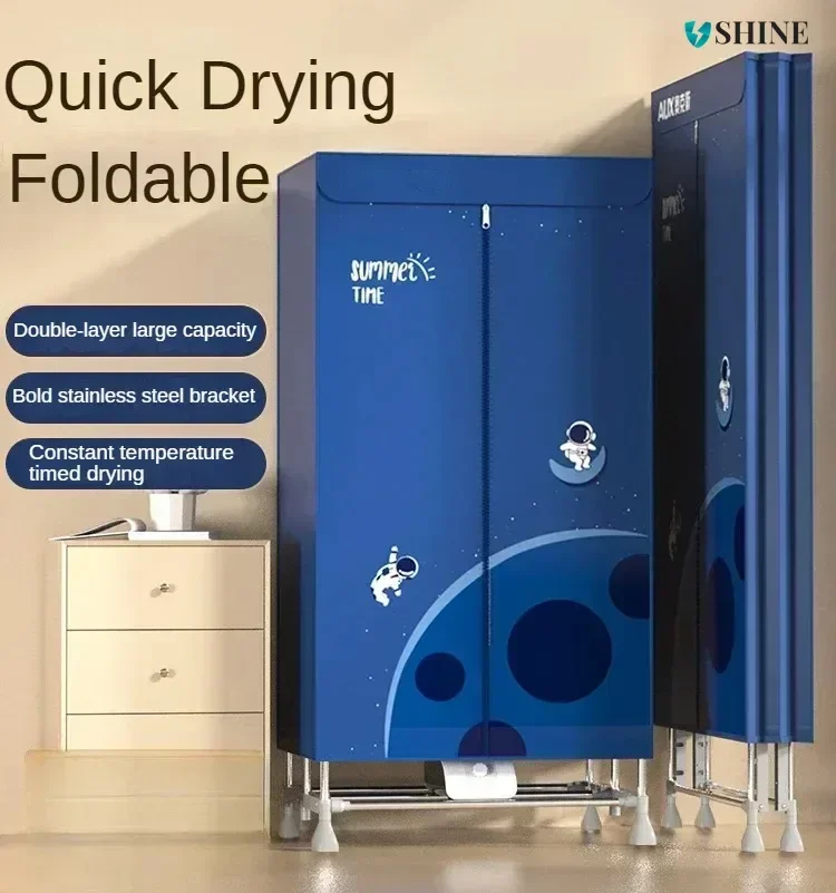 Dryer - Large Capacity for Efficiency. Foldable for Convenience.  Small yet Powerful Clothes Drying Solution