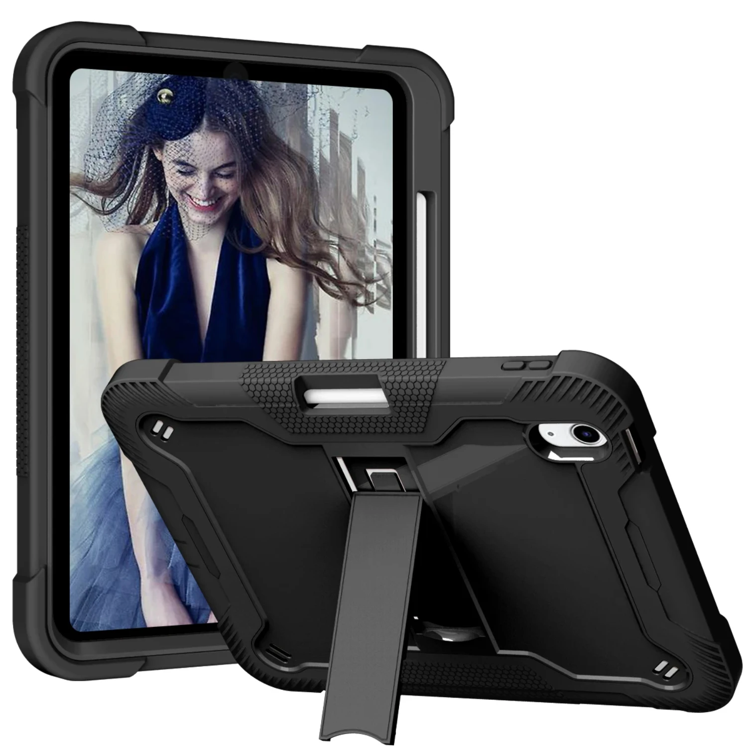 Elegant and Durable 10.9 Inch Tablet Case Stand Cover with Convenient Pen Holder - Stylish and Protective Case for 10th Generati