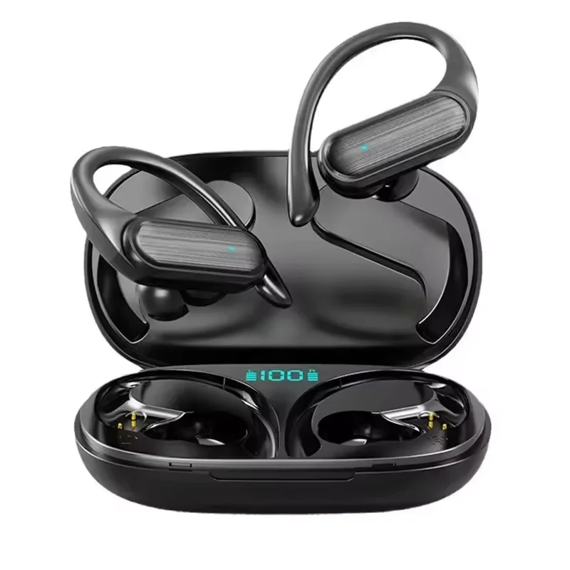 Bluetooth 5.4 ワイヤレスイヤホン 長時間バッテリー HiFiステレオヘッドホン ノイズキャンセリング スポーツヘッドセット ソニー、シャオミ対応