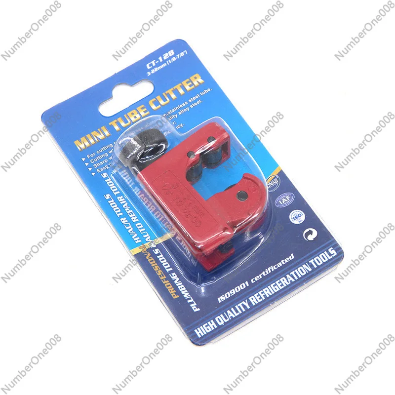 Mini Pipe Cutter 3-22mm CT-128 Refrigerator Repair Small Miniature V Pipe Cutter