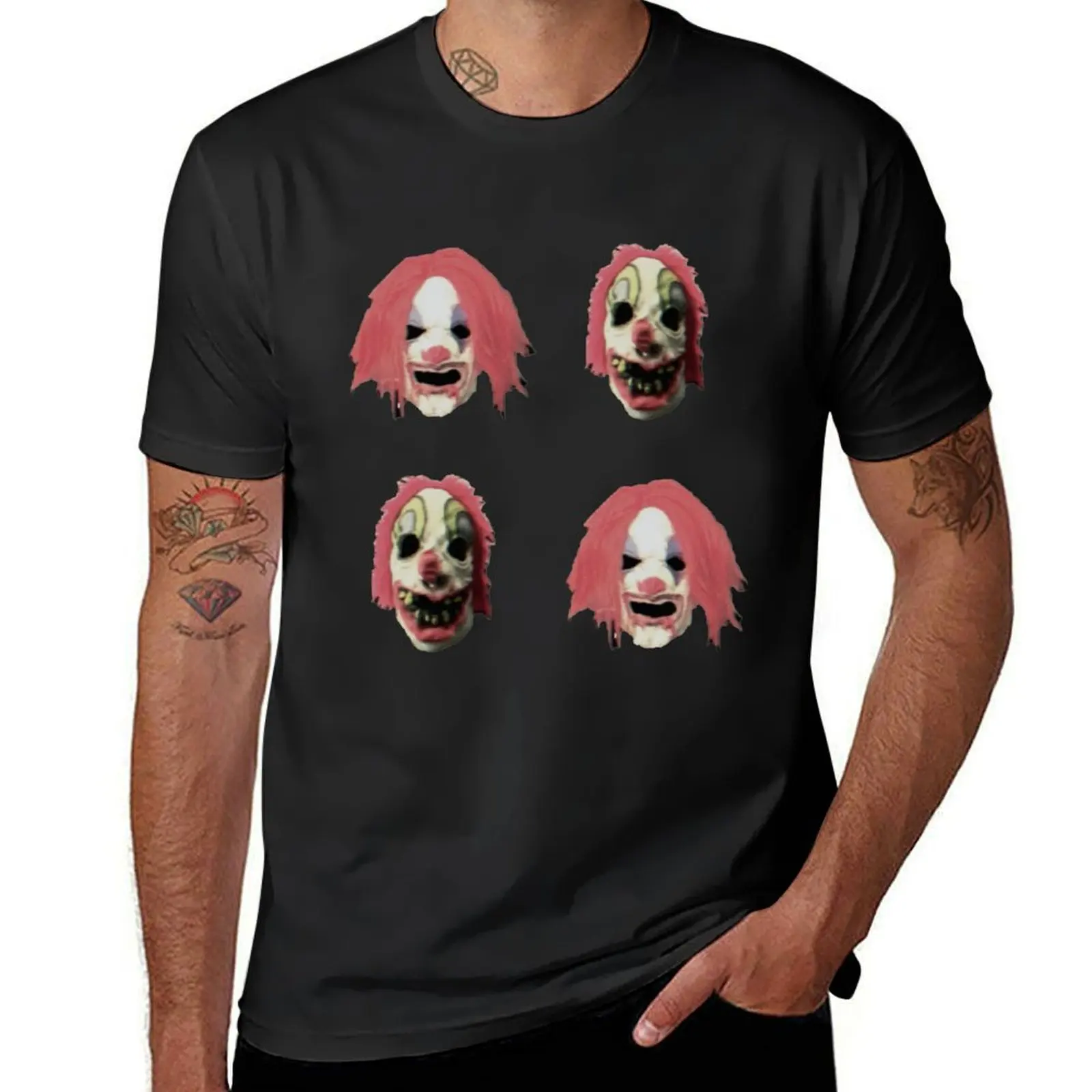 Clown Core Band T-Shirt customs design your own cute tops Aesthetic clothing hippie clothes tshirts for men