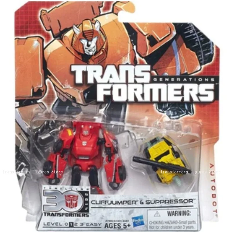 Fans Hobby Original Transformer G-Serie 30th-Cliffjumper ‌   G1 Film Cartoon Actionfigur Anime Beweglicher Roboter Sammlerspielzeug
