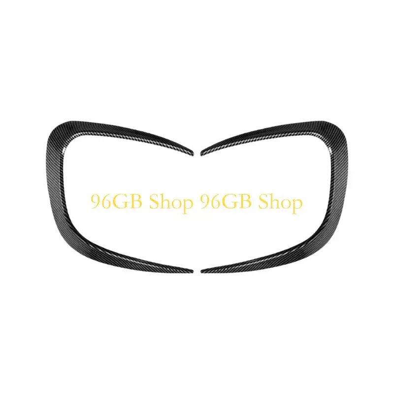 96GB Pair ABS Bumper Side Trim Decorative Pair for F55 F56 F57 Front Exterior Detail