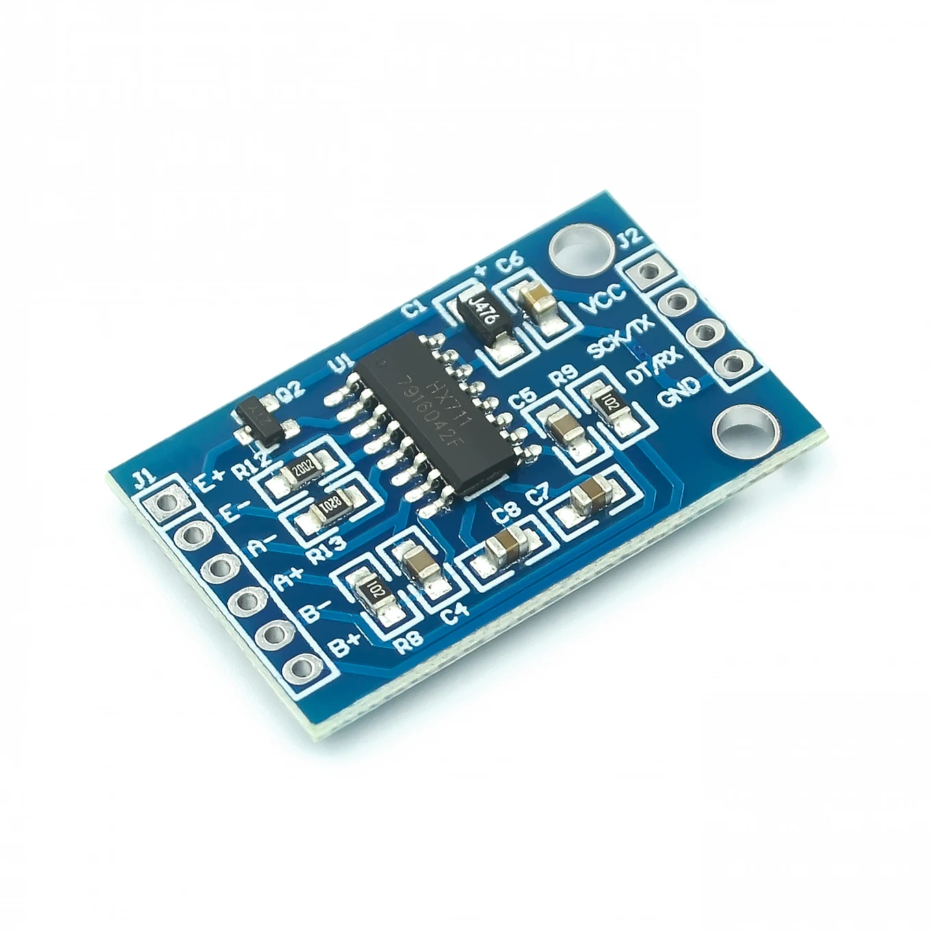 HX711 AD serial module microcontroller electronic scale weighing sensor 24-bit precision pressure sensor