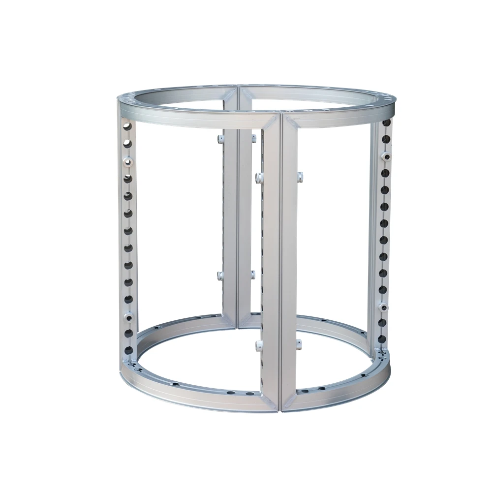 #Customize High Quality  Trade Show Portable Round Exhibition Booth  Counter Table