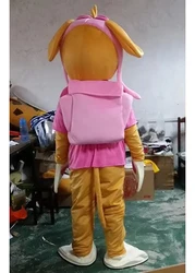 Anime Dog Mascot Costume Walkable Cartoon Doll Props Halloween Carnival Party Performance Cosplay Paw Costume