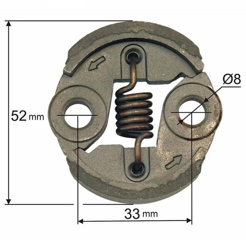 Clutch For 23cc 26cc 32cc 34cc Brush Cutter And Hedge Trimmer Replacement Parts Garden Tools Accessories