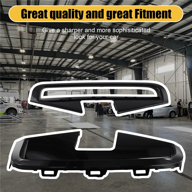 

L37A-для BMW 4 серии G22 G23, передний бампер, противотуманные фары, комплект декоративных полос 51118077070, 51118077069