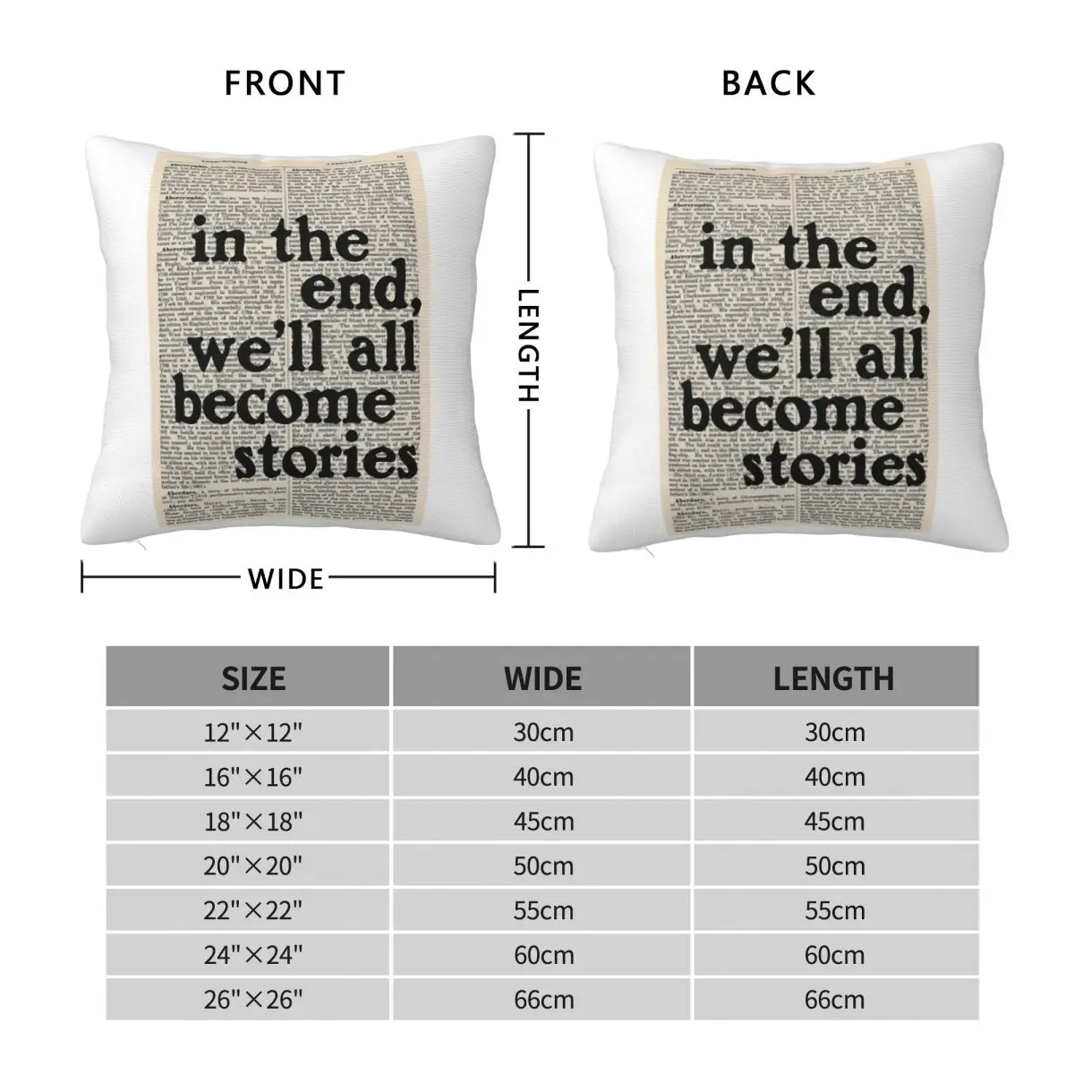 Perks Of Being A Wallflower Square Pillowcase Polyester Linen Velvet Printed Zip Decor Room Cushion Cover 45x45