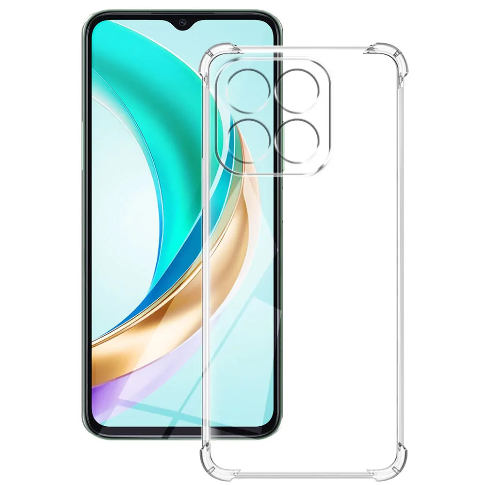 For Honor X6b JDY-LX1 Case Shockproof Airbag TPU Phone Case For Honor X6A X6S Clear Silicone Soft Coque for Huawei HonorX6 Cover