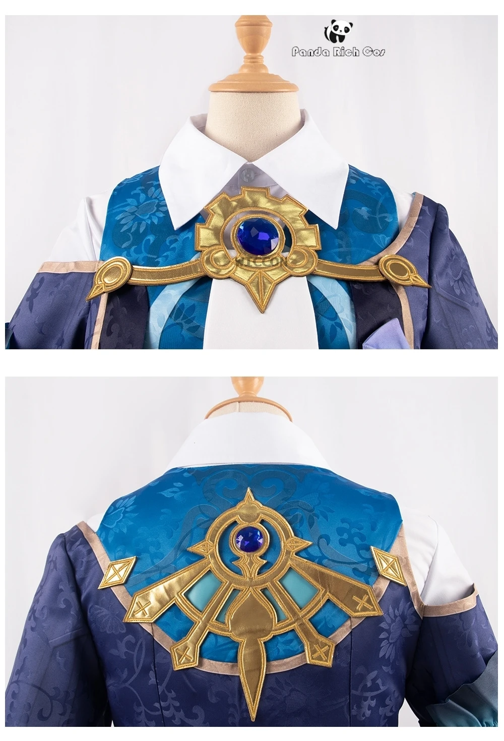 Misha Cosplay Costume Wig Game Honkai: Star Rail Micha Clothes Anime Cosplay Halloween Party Mens Clothes 2024 New