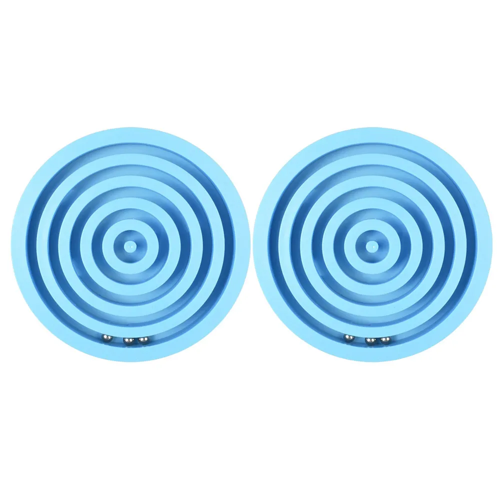 

2Pcs Balance Maze Game Educational Plastic Puzzle Parent-Child Concentration Training Brain Development Challenge Ball