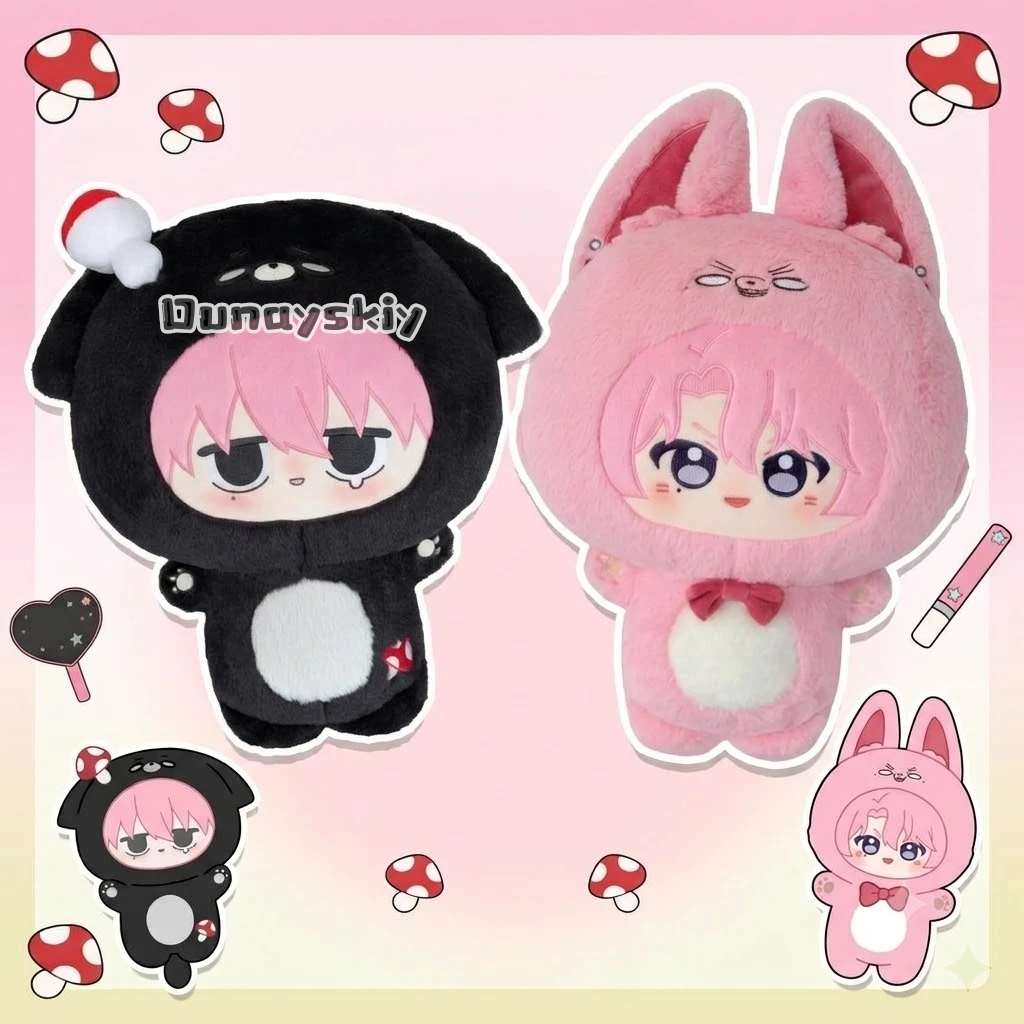 Tamon Fukuhara Kinoshita Side Stuffed Cotton Dolls Cute Room Decoration Figure Prop 45cm Plush Cotton Collection Gift For Fans