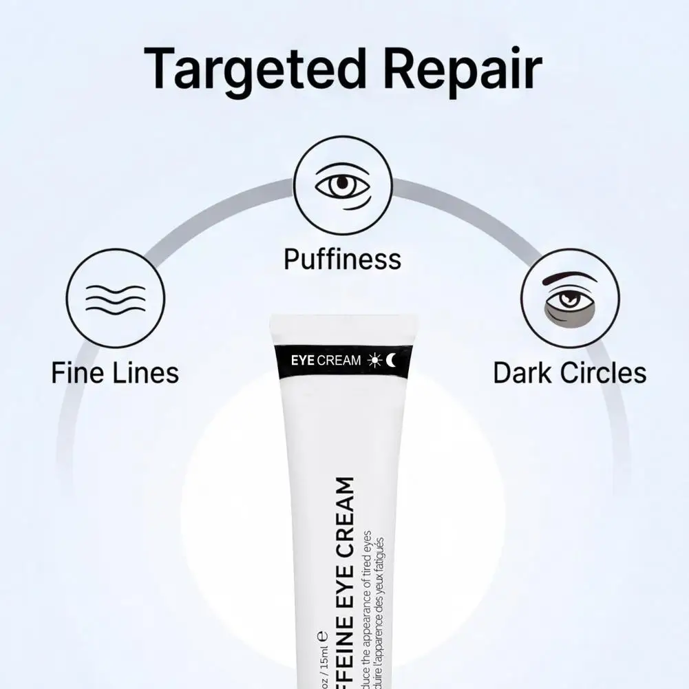 Koffein-Augencreme kann Augen- und Hautermüdung lindern, dunkle Augenringe und Schwellungen verbessern und ist für alle Hauttypen geeignet. – Detail 10