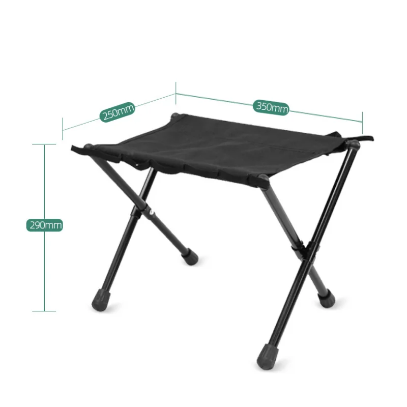 Cadeira tática portátil para pesca ao ar livre, Picnic leve auto-condução Mini cadeira, Camping Folding Stool, Novo