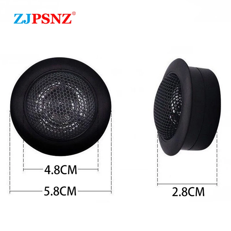 2 Pz/1 Coppia 120 w Auto Tweeter Altoparlanti Sistema Automatico Super Forte Tweeter Altoparlante Corno Auto Altoparlante 1.5 Pollici Refit Universale