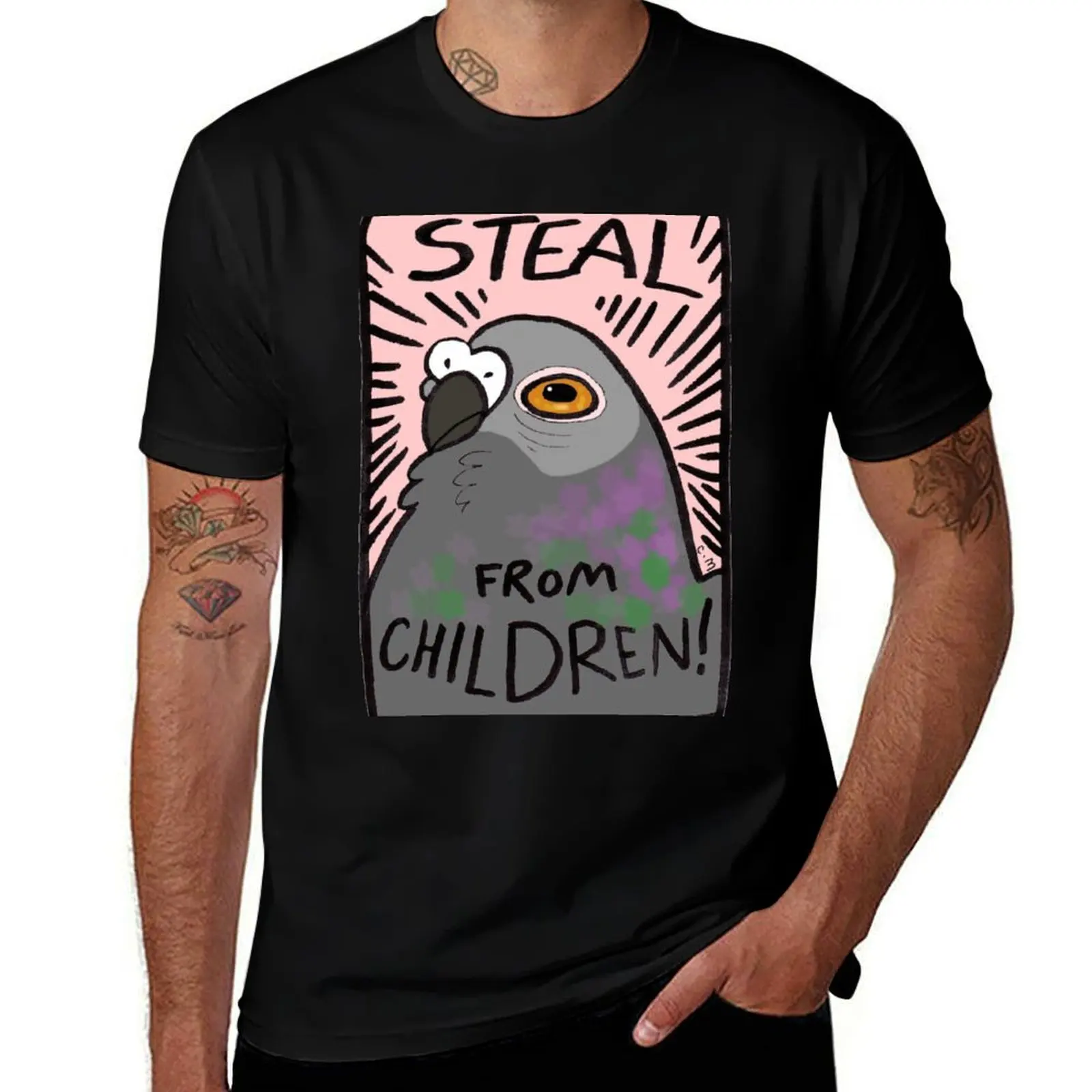 

Steal From Children! T-Shirt t shirt man cotton man t shirt cotton high quality T-Shirt