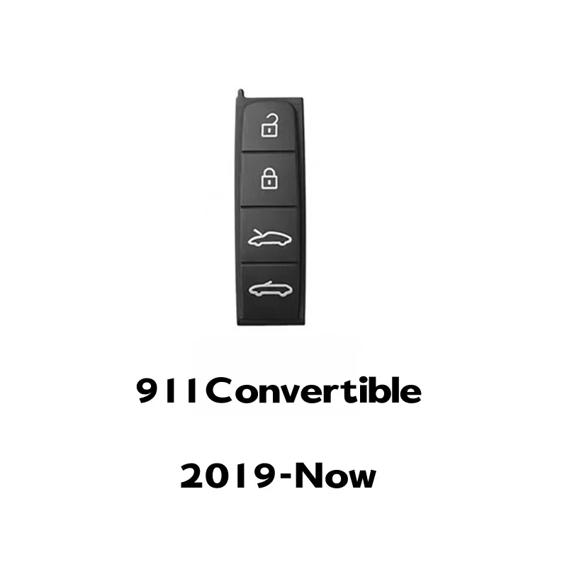 

Car Key Button Pad Replacement Remote Key Shell Rubber Button Pad Replace for Porsche Cayenne Panamera 718 Taycan 911 1Piece