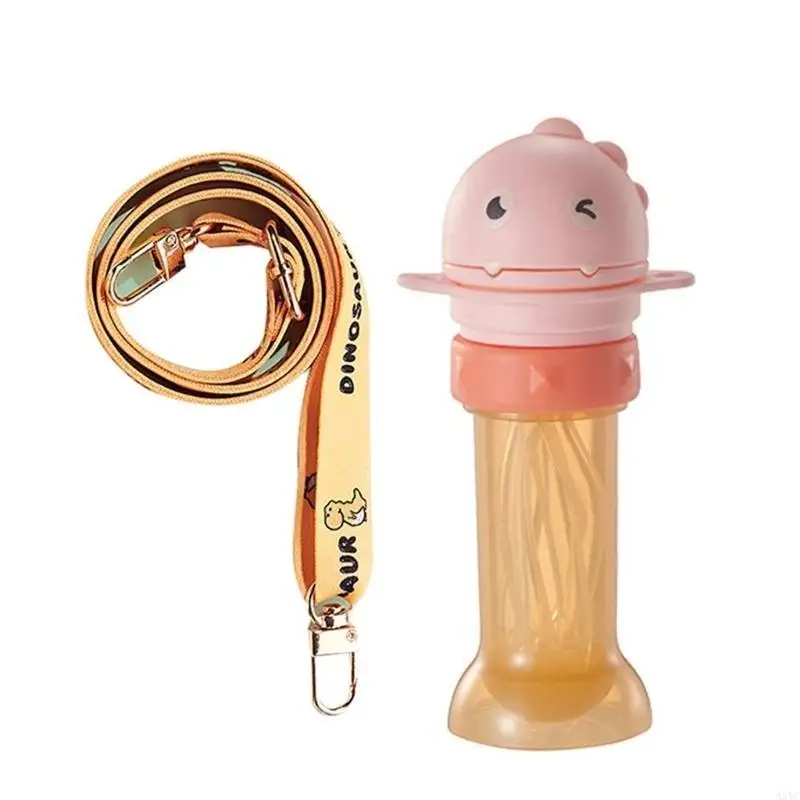 A5YC Tragbare und praktische Baby-Strohhalm-Wasserflaschendeckel-Abdeckung mit Strohhalm-Design