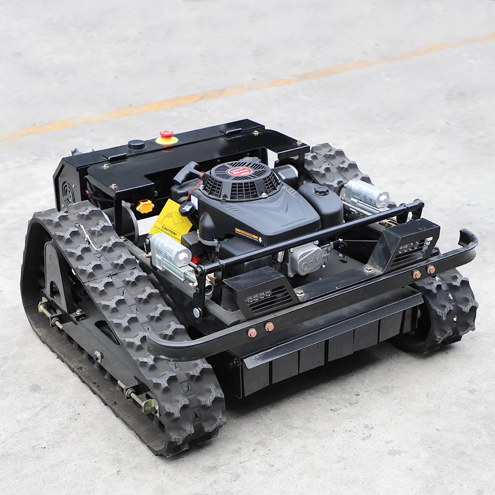 

CE EPA Diesel Engine Grass Cutting Machine Agriculture Rubber Tracks Remote Control Robot Lawn Mower