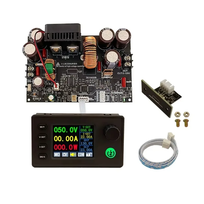 ZK-10022 125V 22A 1500W 조정 가능한 DC 전원 공급 장치 모듈 안정화된 전압 일정 전압 일정 전류 스텝다운