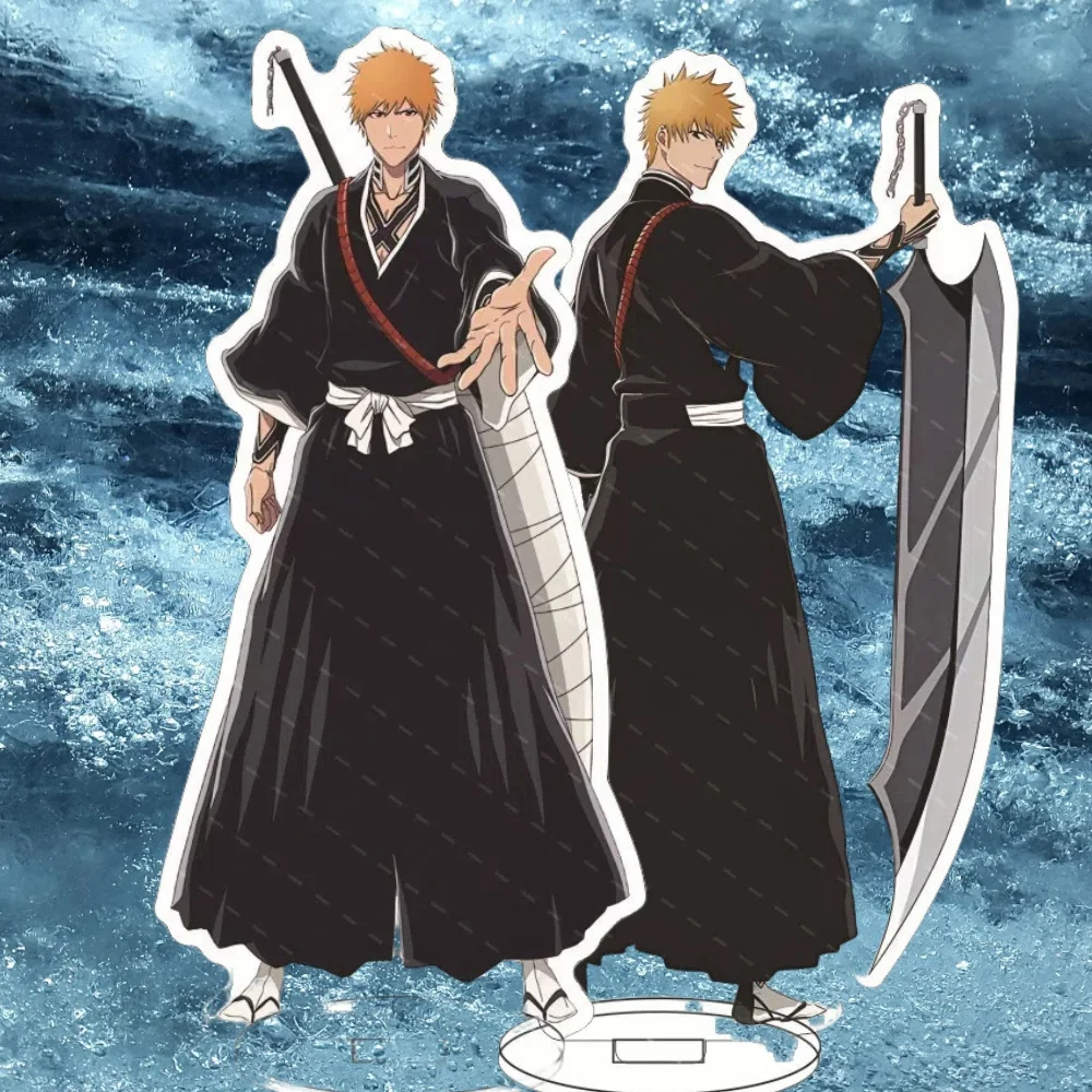 

BLEACH Death thousand years of blood in the big Risi Kurozaki Ichigo more wooden sword eight friends Habach acrylic decoration