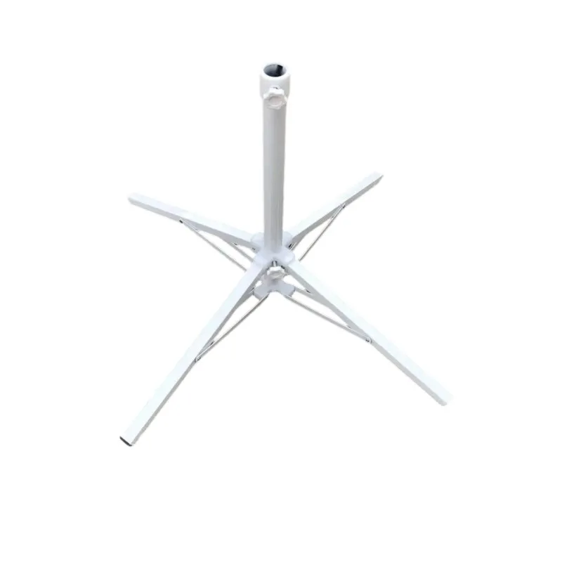 LLCS-Outdoor Beach Sun Umbrella Advertising Umbrella Floor Four-Leg Tripod Foldable/Portable Umbrella Stand Base