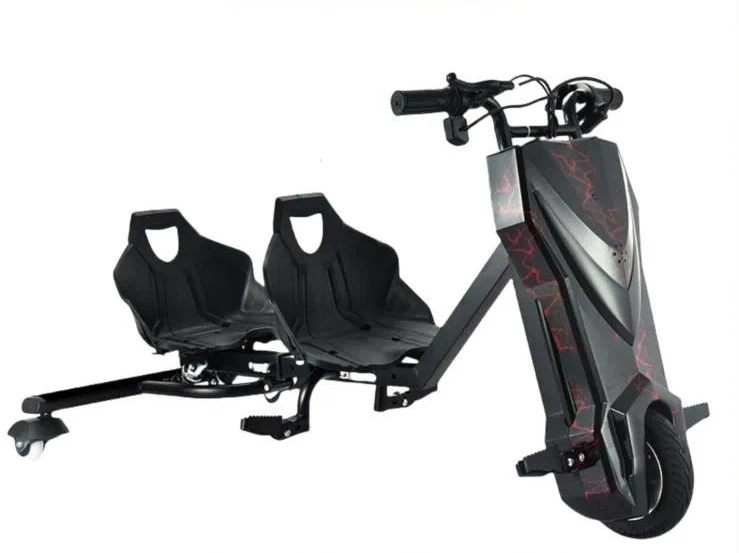 Electric Three Wheel Drift Car Removable Two Seat Twist Car For Park Square Outdoor Ride On Toy Vehicle Factory Direct