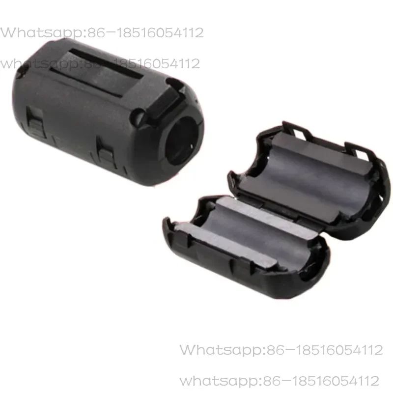 10Pcs magnetic ring filter anti-interference, shielding, removable EMC inner diameter 3---27MM snap-on degaussing filter