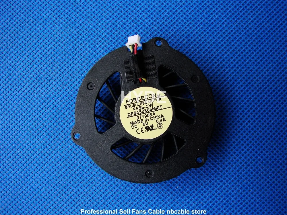 NEW FORCECON DFS450305MI0T F5S6 CPU FAN FOR HP DV2000 V3000 INTEL DIS CPU COOLING FAN