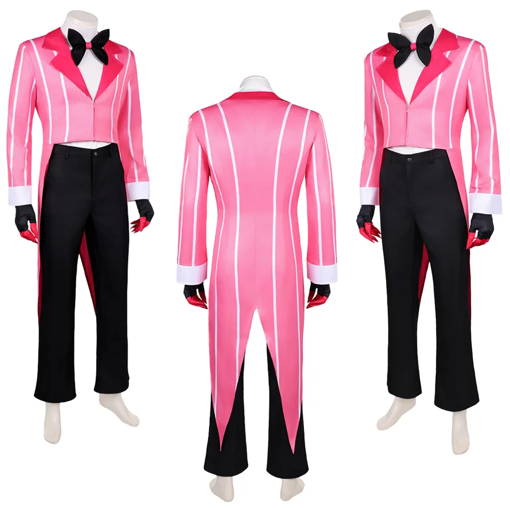 فانتازيا ألاستور تأثيري الملابس الباروكات العين نظارات التلفزيون الجحيم نزل Disfraz زي الكبار الرجال النساء هالوين كرنفال ملابس للحفلات #3