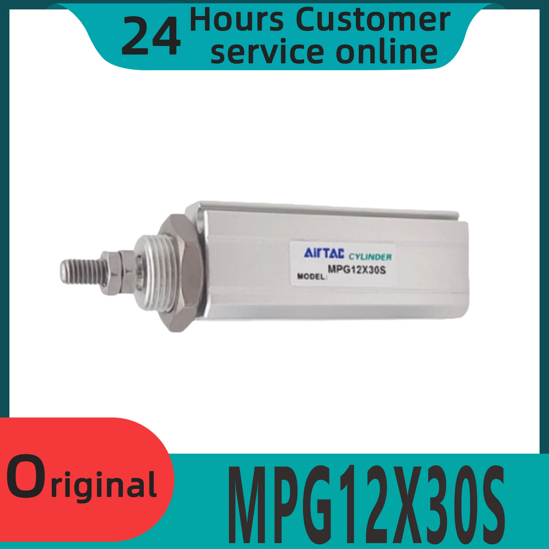 

Brand new original panel type cylinder MPG12X30S MPG12X25S MPG12X35S MPG12X40S