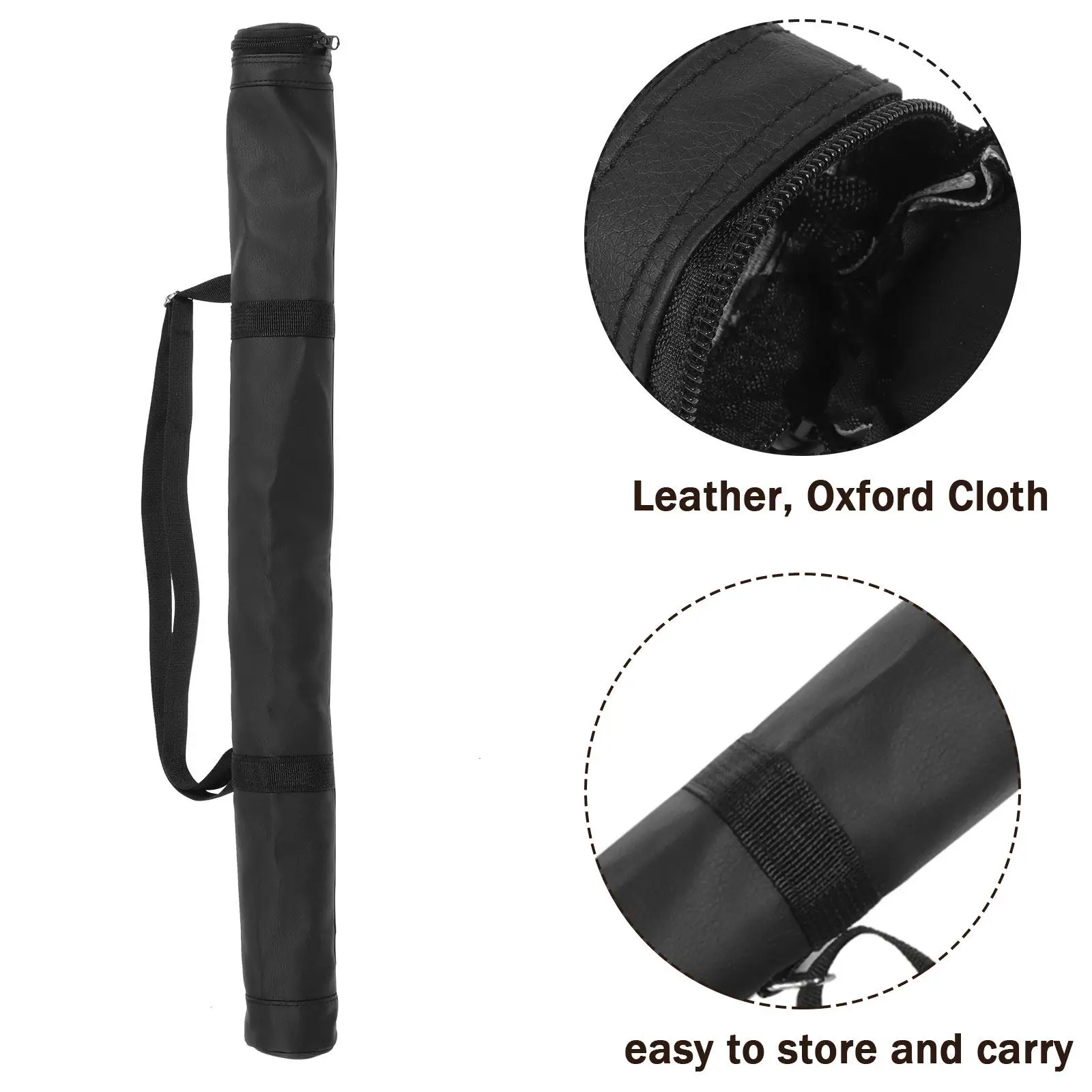 Baseball Bat Storage Bag Oxford Fabric Heavy Duty Bat Pouch Shock Absorbing Portable Carry Case for Play Travel
