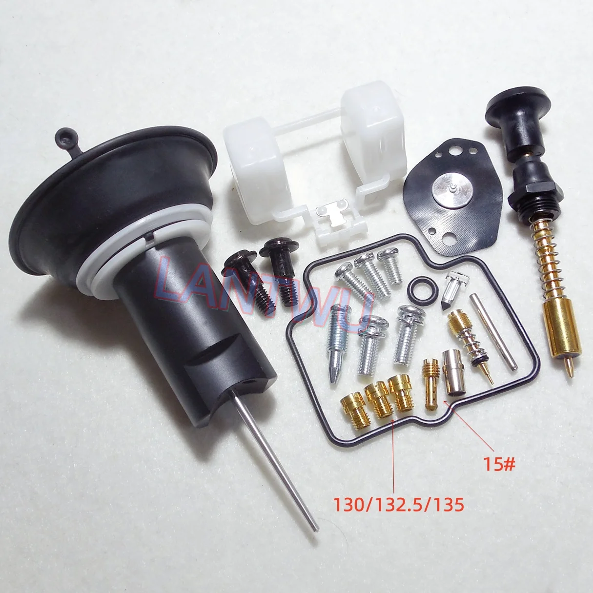 Carburetor Repair Kit for Suzuki RV200 VanVan (2002–2019 Models)